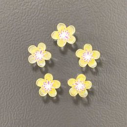 3PCSFridge Magnets 5pcs Flower Blossom Sakura Refrigerator Magnets Home Decor Arts Accessory Cute Fridge Whiteboard Message Note Sticker