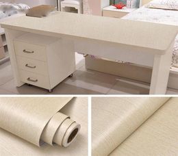 Waterproof Wood Wallpaper Roll Self Adhesive Contact Paper Doors Cabinet Desktop Modern Furniture Decorative Sticker220A7435653