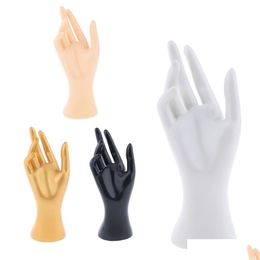 Mannequin Female Right Hand Jewellery Bracelet Ring Watch Gloves Display 8.5 Stand Holder Accessories 230802 Drop Delivery Packaging Dh7Us