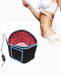 Newest portable Body Slimming Belt 660NM 850NM Pains Relief fat Loss Infrared Red Led Light Therapy Devices Large Pads Wearable Wr2030427