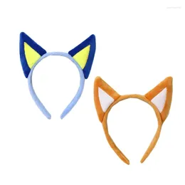 Hair Clips Teens Girls Plush Dog Ear Headband Carnivals Cosplay Anime Character Hairband R7RF