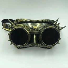 Party Masks Steampunk glasses punk Gothic welding retro network role-playing party masks adult Halloween ball costumes props Q240508