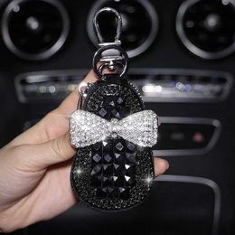 Car Key Bling Rhinestone Car Key Case Holder Card Remote Keyless Universal Bling Auto Diamond Accessories for Girls Woman for Bmw F30 T240509