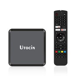 2024 New Utocin NEO Android 11.0 Set top Box Future TV online TV BOX S905W2 2GB RAM 16GB ROM Smart Media Player