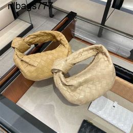 Bag Jodie Venetabottegs Early Top Handbag Spring Italy Mini Underarm Woven Knot Dumpling Leather