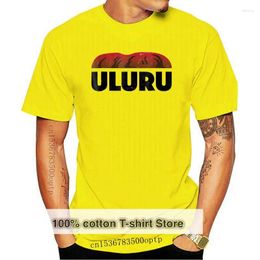 Men's T Shirts 2024 Fashion Men Shirt Uluru Summer Personality