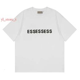Esse Designer T Shirt Summer Fashion Simplesolid Black Letter Printing Graphic T Shirt Couple Top Men Shirt Casual Loose Women Tees Polo Sweat Shirt 12ed