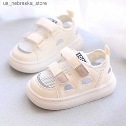 Slipper Childrens Sports Sandals Summer New Boys Hollow Board Shoes 1-4 Years Old Fashion Comfortable Casual Q240409