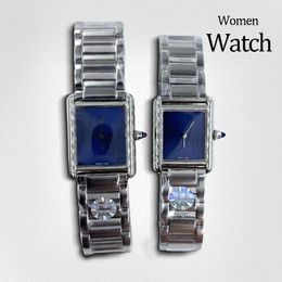 lady watches Tank Watch fashion gold Watch watches high quality designer watches 25 or 27MM Folding buckle Stainless Steel Casual Silver watchstrap movement watch