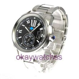 Crrattre Designer High Quality Watches De Date Black Dial Watch_796172 with Original Box