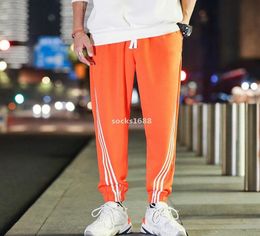 080604 NEW sweat pants mens designer pants track Drawstring Length trousers Casual outdoor Fashion sweatpants3789326