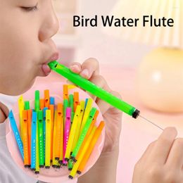 Party Favor 15Pcs Colorful Bird Flute Music Rhythm Lark Whistle Educational Toys For Kids Birthday Favors Pinata Filler Giveaway Gifts