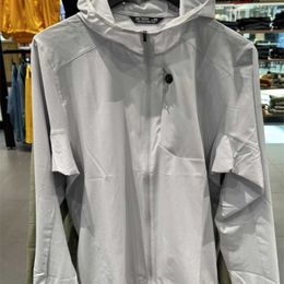 Wodoodporna designerska kurtka na zewnątrz odzież sportowa męskie i damskie Sima Hood/Jacket UPF Suncreen Skin Ubrania NMIG