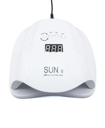 SUN X 54W Nail Dryer UV LED Nail Lamp LCD Display Hybrid LEDs Dryer Lamp for Curing Gel Polish Nail Manicure Tool LY1912282919152