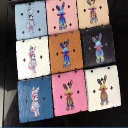 free shipping fashion korea m top quality wallet 3d rabbit wallet 2509