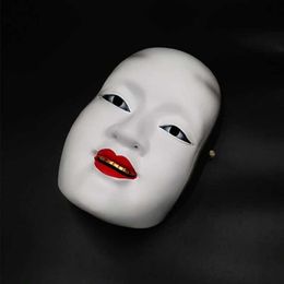 Party Masks Horror role-playing anime Halloween mask Japanese Noh Opera Huoying Tang Monk costume Sun Jilang Prajna leech event party Q240508