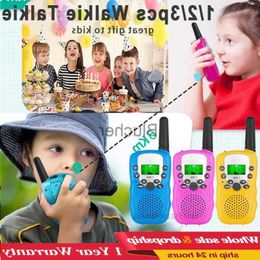 Talkie Walkie Kids Phone Celular Handheld Transceiver Highlight Toys 123PCS Boy Radio Interphone Min Aaccl