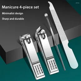 Nail Art Kits Clipper Set Portable Clippers Tools High-end Stainless Steel Foot Trimmers Ear Digging