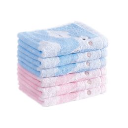 WIT50x25cm Cute Embroidery Deer Super-Soft Kids Face Towel Cotton Hand Towel For Children Gift Decorative Bathroom 228n