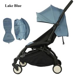 Baby Stroller Accessories 175° 2PcsSet Hood Mattress For YOYO2 Sunshade Seat Cushion Yoyo YOYA Accessories 1 1Material Quality 240508