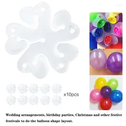 Party Decoration 10/20/30pcs Flower Modelling Balloons Clip Birthday Wedding Ballons Accessories Foil Sealing Clamp