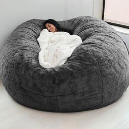 Chair Covers Lazy Bean Bag Sofa Cover For Living Room Lounger Seat Couch Chairs Cloth Puff Tatami Asiento 215E