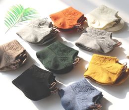 Men Socks Knitted 5 Pairs Cotton Print Short Invisible Socks New Spring National Style High Quality Men 039S Socks3557779