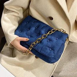 Shoulder Bags Canvas Armpit For Women 2024 Chain Bag Trend Handbags And Purses Luxury Women's Fashion Trending Hand