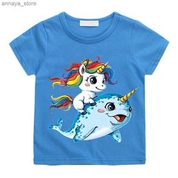 T-shirts Ballet Dancer T-shirt Childrens Short sleeved Casual T-shirt Boys Fashion T-shirt Childrens Clothing Childrens Girls ClothingL2405