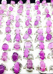 whole bulk lots 50pcs women039s girl039s purple stone fashion beautiful Jewellery rings brand new mix styles1250607