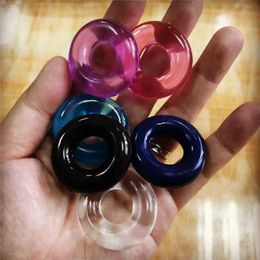 Other Health Beauty Items Silicone Durable Penile Ring Adult Male Ejaculation Delayed Chastity Cock Rubber Enhancement Q240508