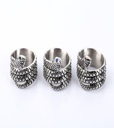 Fashion Private Design Penis Ring Glans Ring Snake head style Metal device Male Ring for male1437857