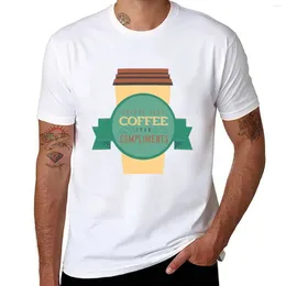 Men's Tank Tops Rather Take Coffee Than Compliments T-Shirt Hippie Clothes Cute Slim Fit T Shirts For Men