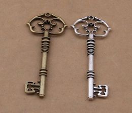 alloy key Charms Antique silver Charms Pendant For necklace Jewellery Making findings 8331mm5586922