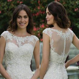 Wraps & Jackets Scoop Wedding Jacket Sleeveless Bride Bolero Top Lace Applique White Ivory Shrug 241W