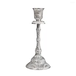 Candle Holders Buddhist Romantic Wedding Plating Zinc Alloy Table Centerpiece Vintage Holder Party Office Ornament European Home Decor