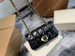 Tabby Designer Bag Luxury Women Shoulder Bags Top Quality Multi-Color Bag With Chains Fashion Litchi Leather Bag VR