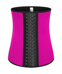 New Arrival Latex Waist Trainer Corset Body Shaper Slimming Belt Three Layers 9 Steel Bones Shapewear For Women Beauty Waist Trimm9646090