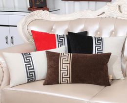 Latest Lace Decorative Velvet Cushion Cover Sofa Chair Lumbar Pillow Case Vintage Colorful Vintage European Pillow Cover1114262