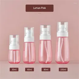 Storage Bottles 60ml 100ml Refillable Spray Bottle Perfume Cosmetic Face Hydration Portable Sub-Bottling Small Watering Can Travels