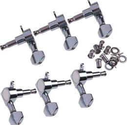 6R Right 6L Left 3L3R String Tuning Pegs Tuners Craft Tools Tuner Chrome Inline Guitar Machine Head 6R Rights3595172