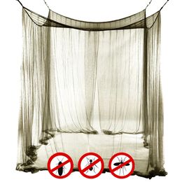 200cm Outdoor Camping Mosquito Net Lightweight Huge Hammock Bug Tarp Repellent Breathable Mesh Tent Insect Canopy Bed Curtain 240508