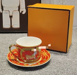 Light Luxury and Simplicity Coffee Set European Afternoon Tea Set Black Tea Cup Top Quality