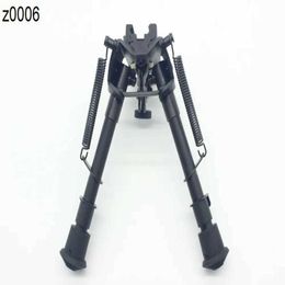 Part 6 to 9 Compact Spring Return Sniper Hunting Rifle Bipod + Picatinny Rail Mount Rr