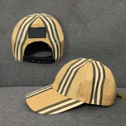 Ball Caps 2024 Quality Men Designer Baseball Hat Casquette Fashion The Logo On Back Form Cap Women Cotton Sun High