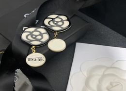 fashion resin earring accessories Jewelry c symbol retro Dangle Earrings With paper card9673818