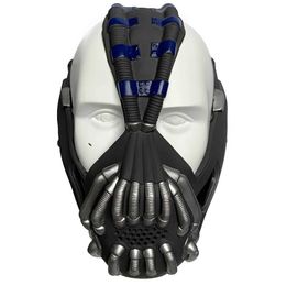 Party Masks Bain mask role-playing dark knight adult helmet Halloween party horror props movie reptile Q240508
