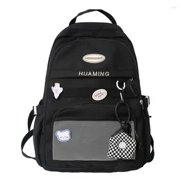 Backpack Cute Girls School Bags Women Large Capacity Backpacks Lightweight Casual College Students Travel Laptop Ladies Rucksack