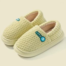 Slippers Women's Fleece Liner Fuzzy Indoor Outdoor Cute Slip On SolidComfort Warm ShoesMTX2327