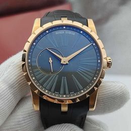 Designer Luxury Watches for Mens Mechanical Automatic Roge Series Rddbex035218k Rose Gold Watch Diameter 42